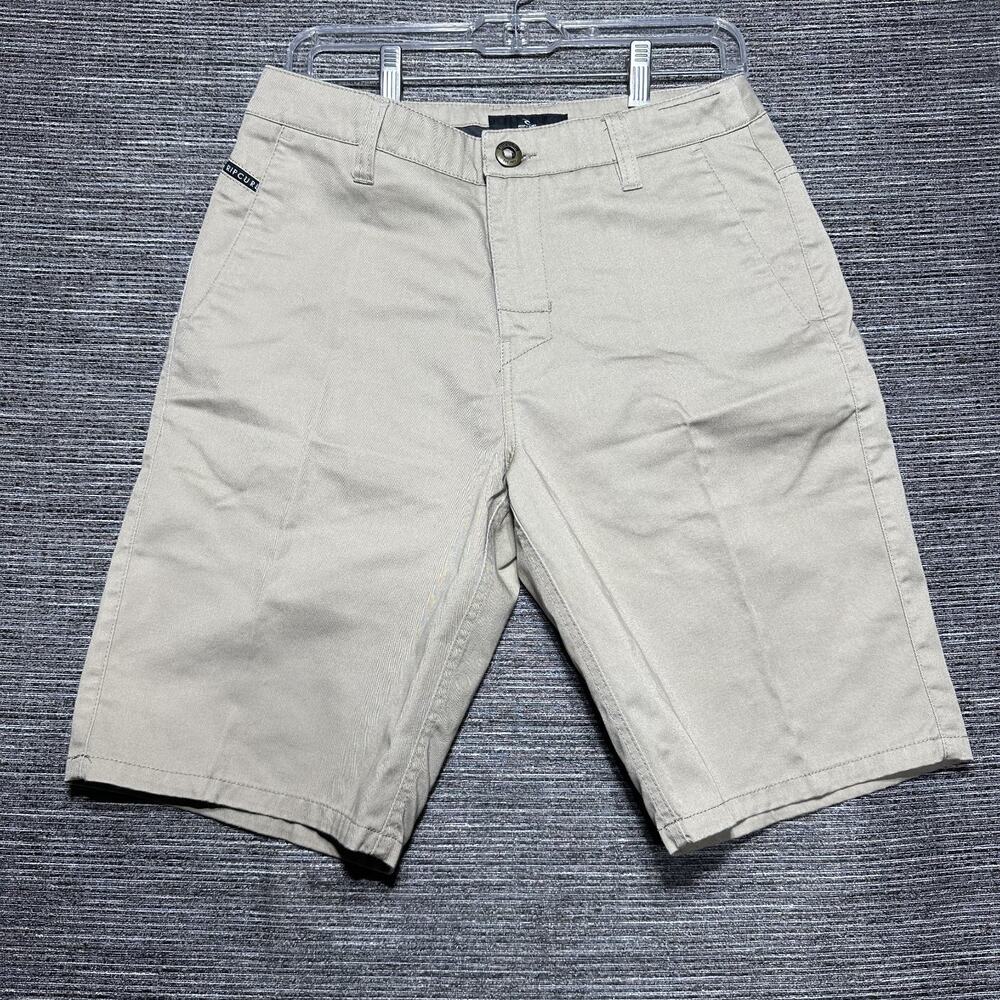 Rip Curl Shorts Men's Size 29 Khaki Beige Chino Summer Casual Standard
